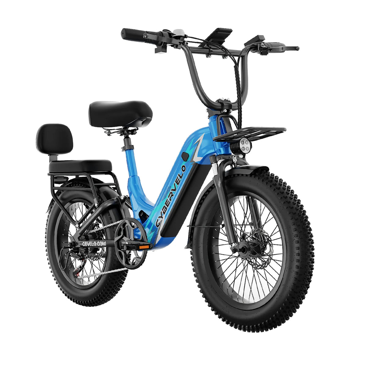 Cybervelo 1500W 20Ah Long Range Step Thru Electric Bike