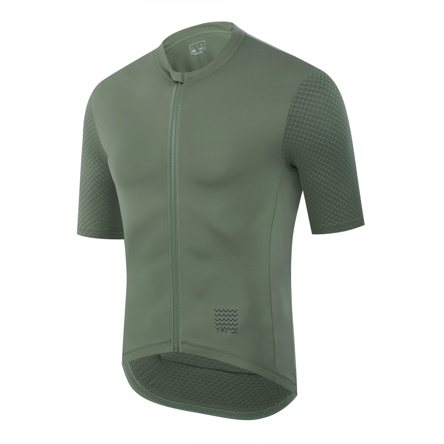 YKYWBIKE Men's Cycling Jersey Breathable Short Sleeve UV Protection