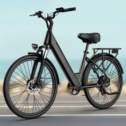 Urlife E26 Electric Bicycle With Seven Speed And Hydraulic Brakes