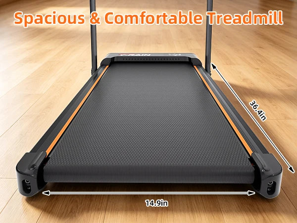 Foldable Home Treadmill With 3.0 HP Motor And Adjustable Incline