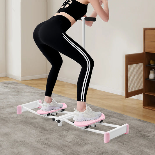 Pelvic Floor Fitness Equipment Skiing Motion Simulator Foldable Steel Frame