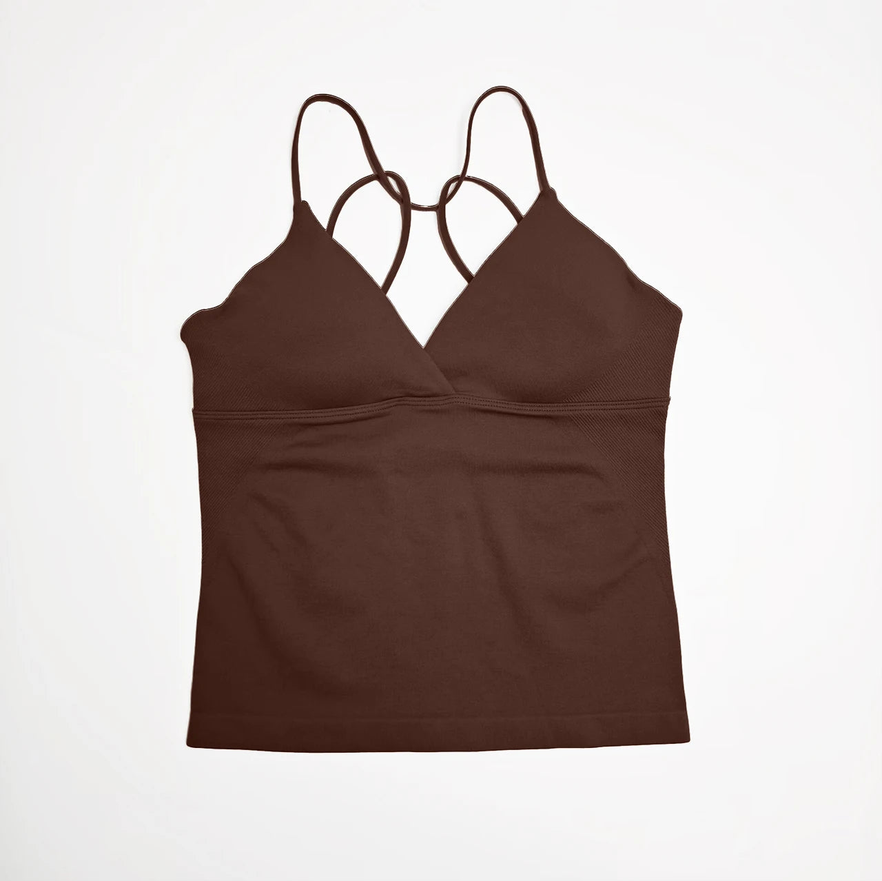 NCLAGEN Vision Twist Front Longline Seamless Yoga Tank