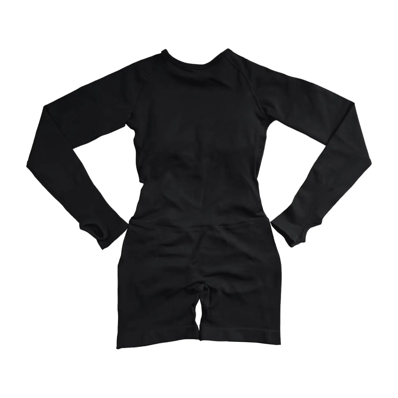 HerGymClothing Women Seamless Long Sleeve Yoga Jumpsuit Backless