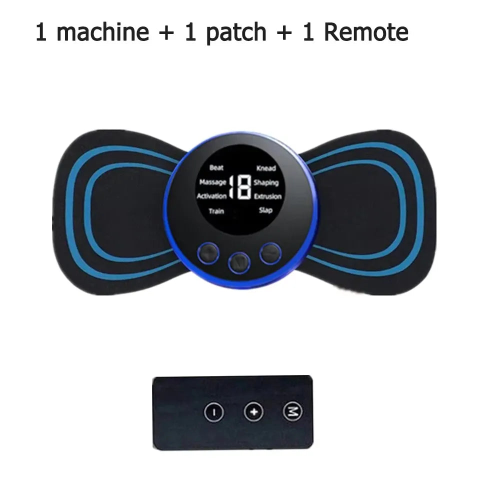 EMS Massager Kit For Whole Body With Foot Pad And Patch
