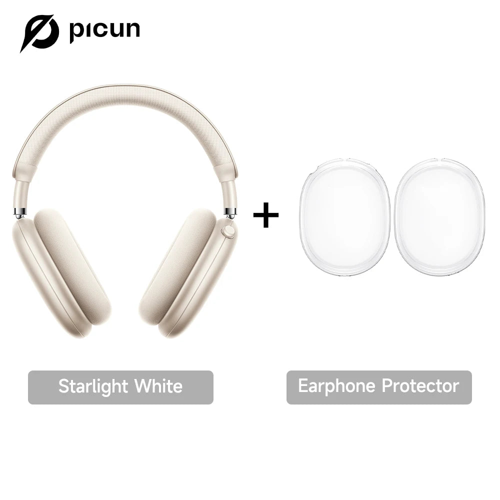 Picun F8 Pro Wireless Headphones Featuring Active Noise Cancellation