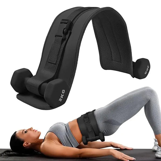 Adjustable Weighted Waist Belt For Home Workouts And Hip Shaping