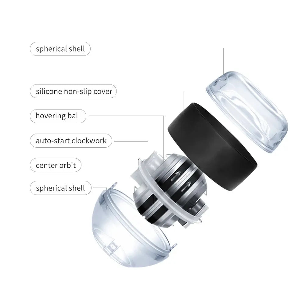 LED Wrist Power Trainer Gyro Ball For Wrist And Arm