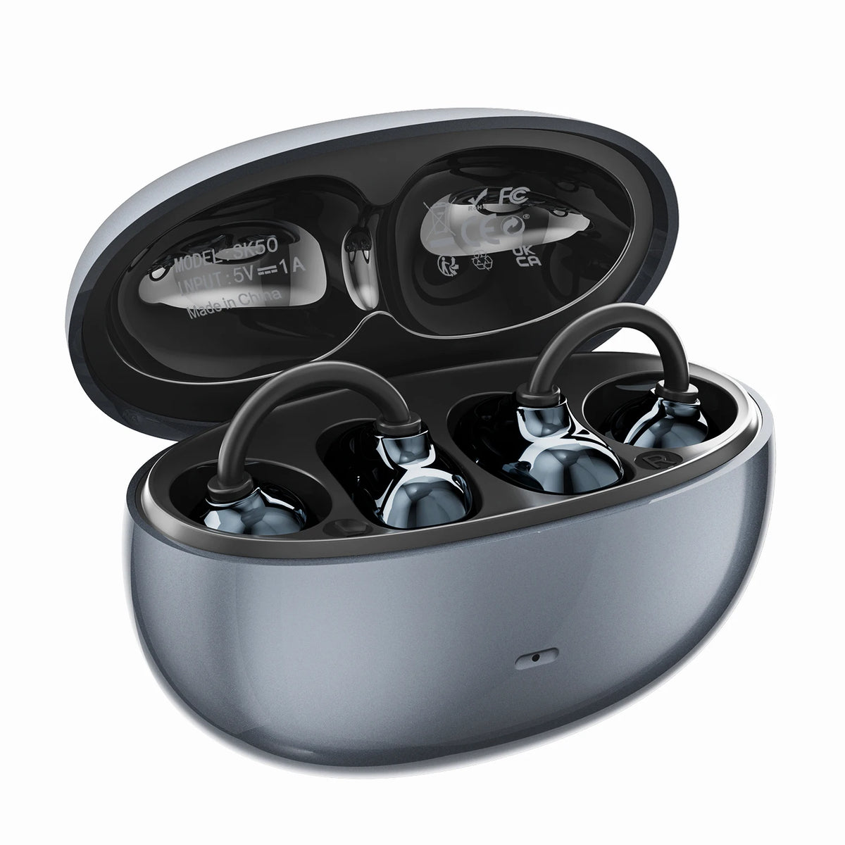 Insonixn Open Ear Clip Wireless Bluetooth Headphones With Mic
