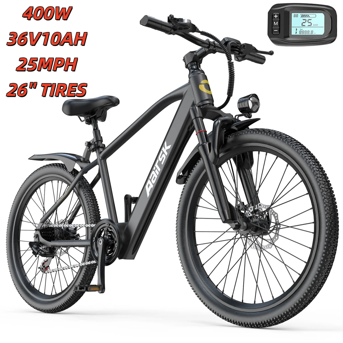 Eoeotwo Fat Tire Electric Bike With High Performance Motor