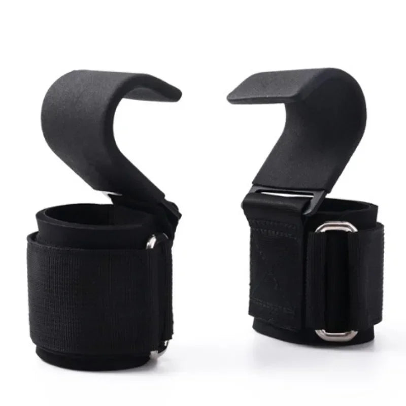 MIHJUSFDH Non Slip Weight Lifting Hooks Pair For Deadlift And Pull Ups