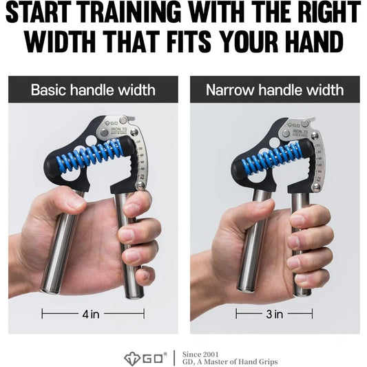 YTYIN Adjustable Hand Grip Strengthener For Wrist And Forearm Training