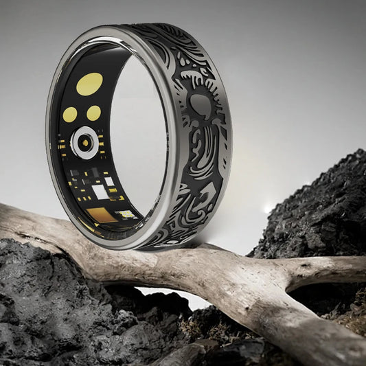 Smart Ring Fitness Tracker With Sleep Monitor IP68 Waterproof