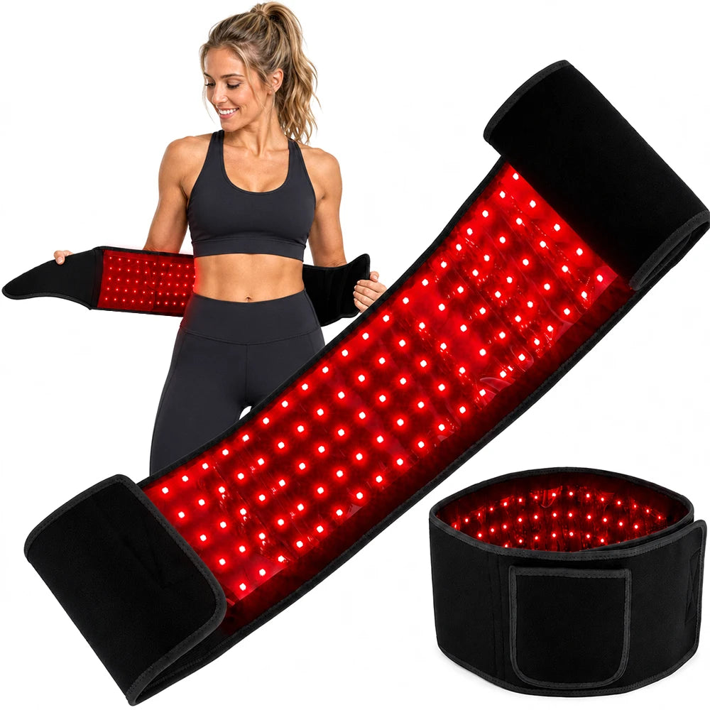 Red Light Therapy Belt 660nm 850nm Near Infrared For Body
