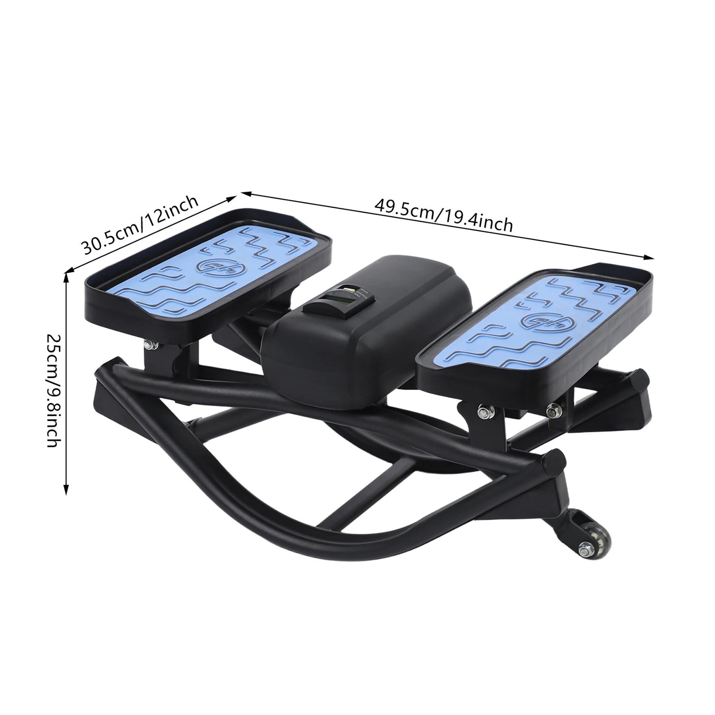 Rocking Fitness Stepper Portable Lateral Stepper For Home Gym