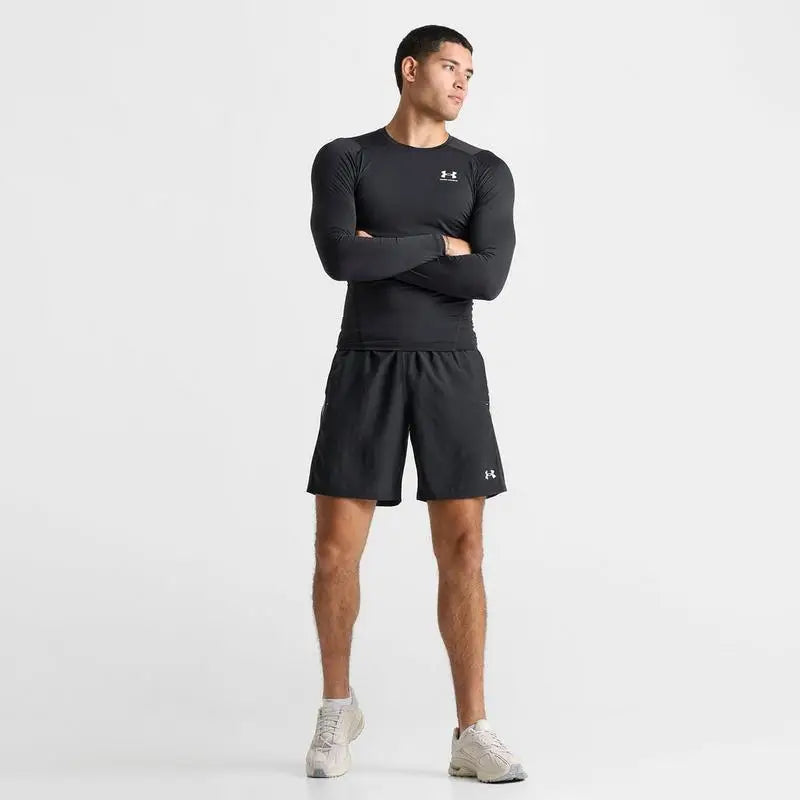 Under Armour HeatGear Long Sleeve Running T Shirt For Men