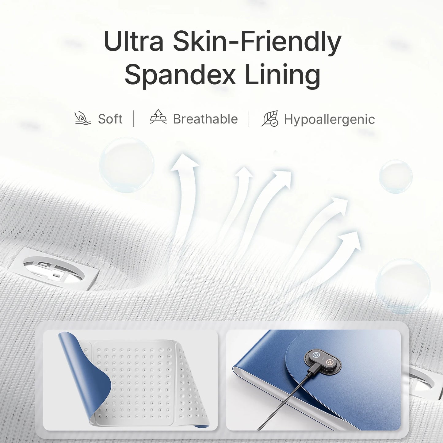 Hello Face Body Light Therapy Mat With 660nm 850nm LEDs