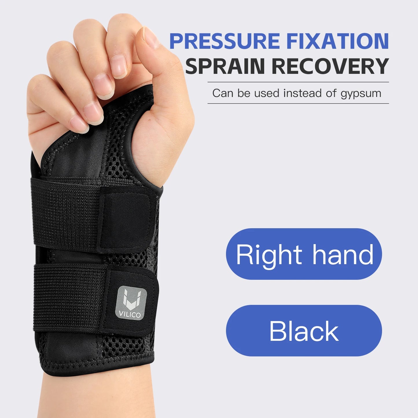 Wrist Support Brace With Splints For Carpal Tunnel Pain Relief