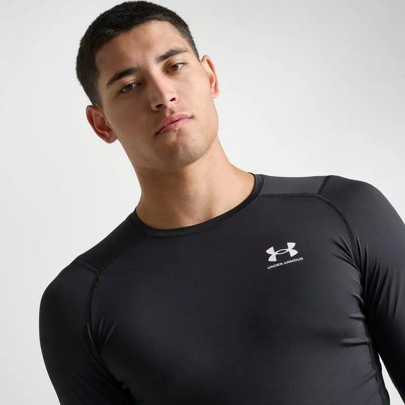 Under Armour HeatGear Long Sleeve Running T Shirt For Men