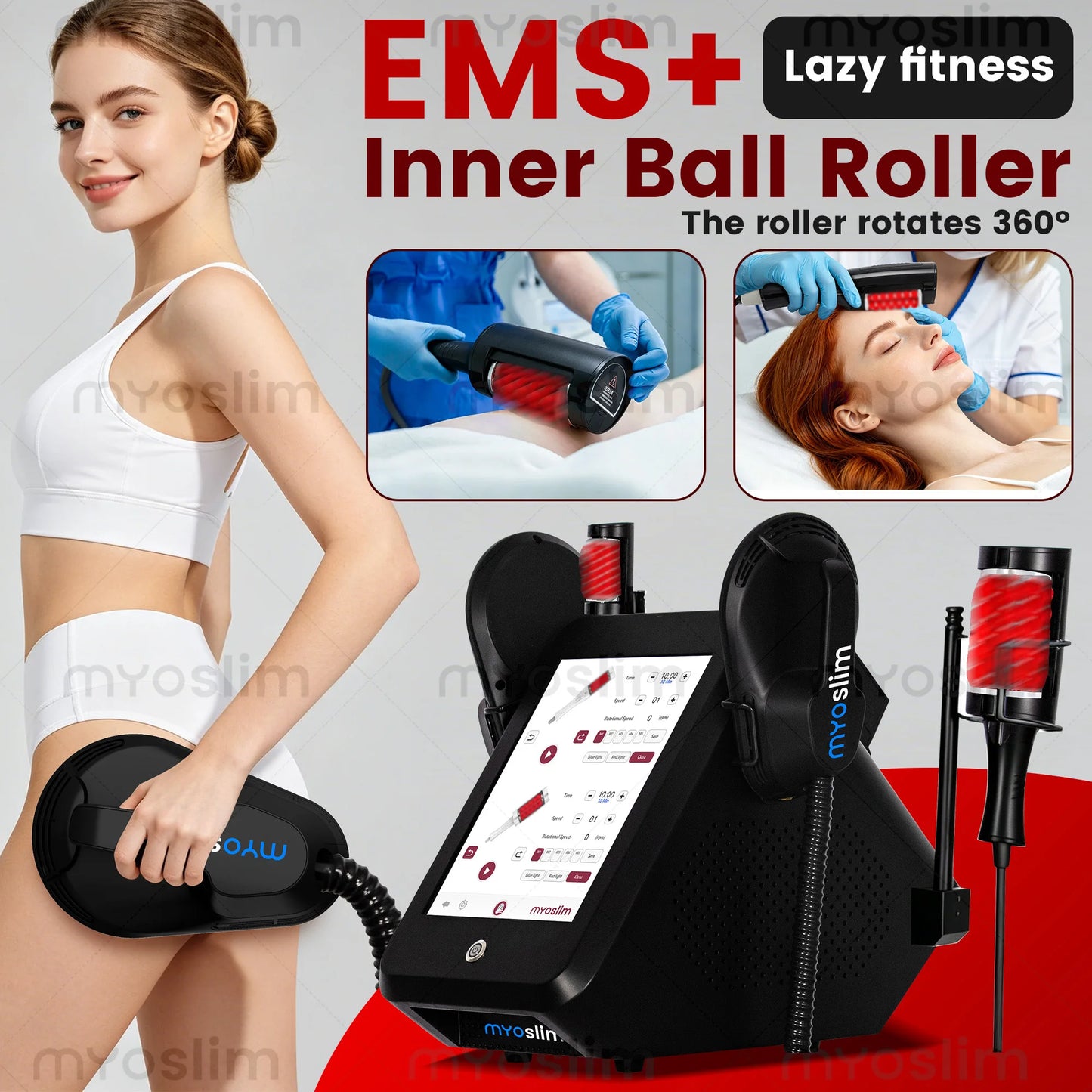 Myoslim 360 Degree Vacuum Massage Machine For Cellulite And Weight Loss