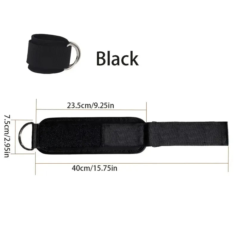 Adjustable Ankle Cuffs For Cable Machine Leg Workout Straps