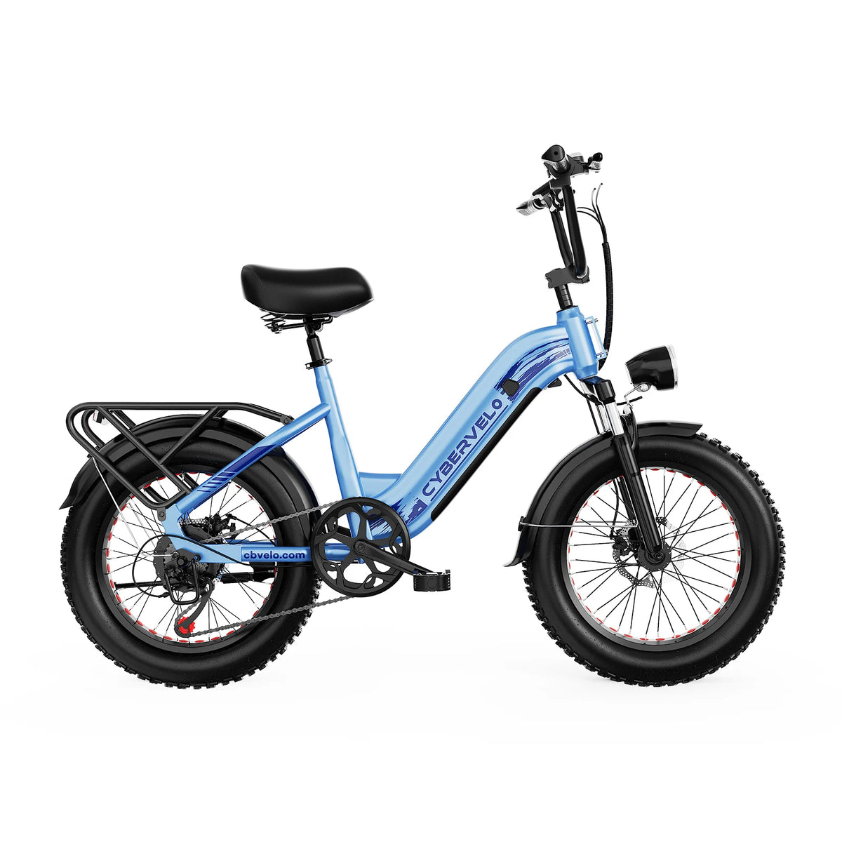 Cybervelo 1500W 20Ah Long Range Step Thru Electric Bike