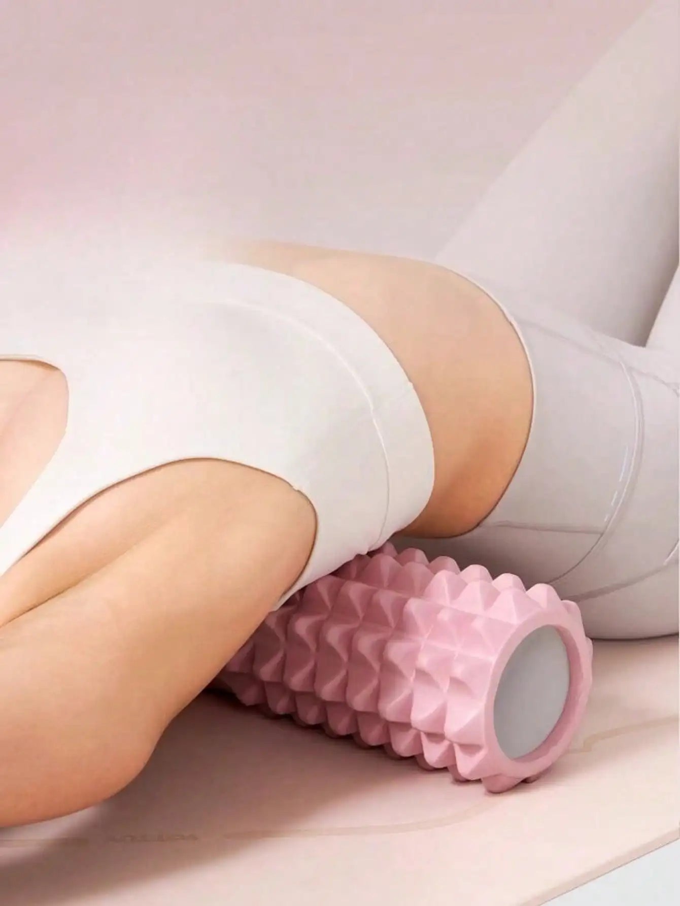 Foam Yoga Massage Roller Textured For Muscle Relaxation And Flexibility