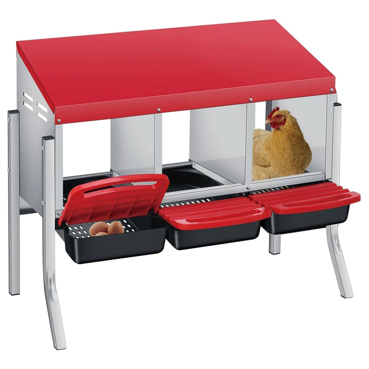 Twister CK Multi Compartment Automatic Egg Collection Nesting Box