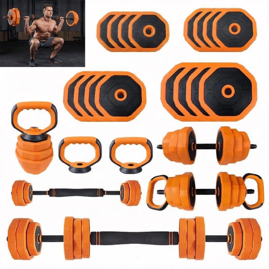 Adjustable Dumbbell Set With Connector For Home Gym Training
