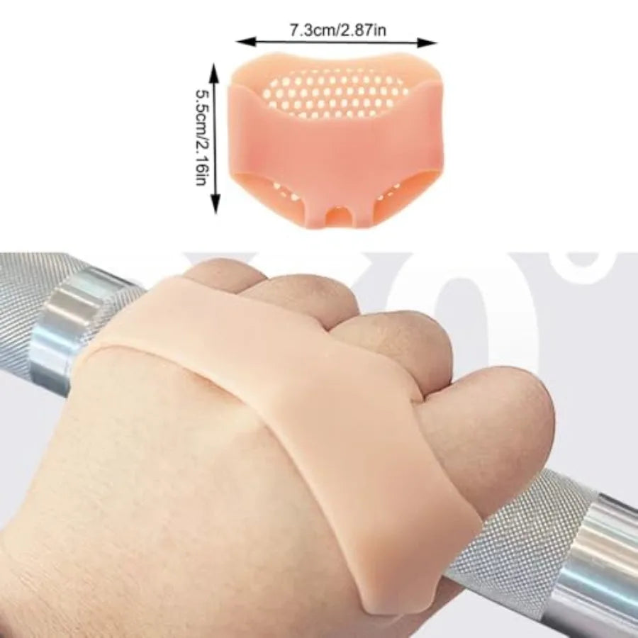 Anti Slip Silicone Weight Lifting Gloves With Shock Absorption Pads