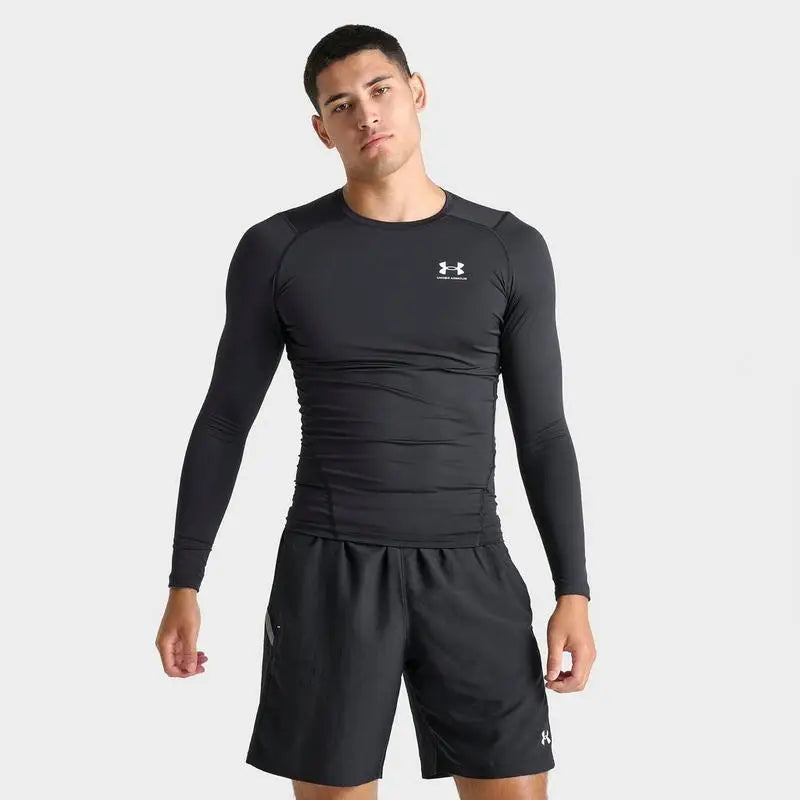 Under Armour HeatGear Long Sleeve Running T Shirt For Men