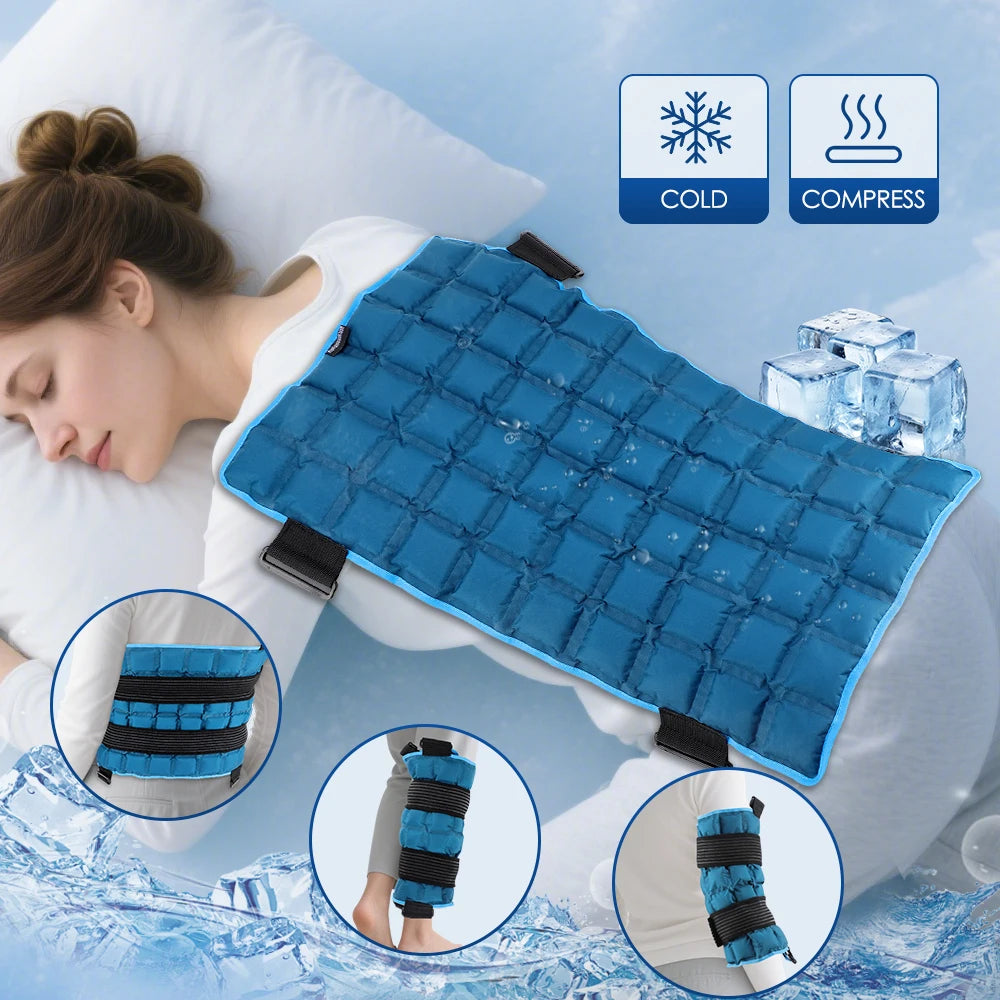 Moajaza Reusable Ice Pack For Knee Cold Hot Therapy