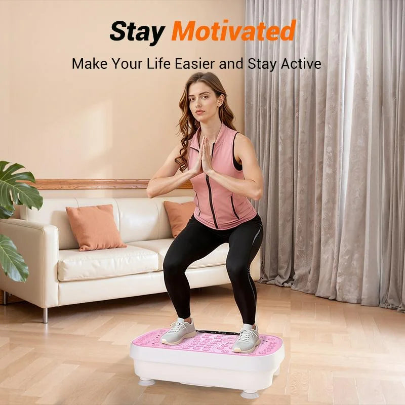 UMAY Vibration Fitness Platform Ultra Thin Quiet Massage Plate
