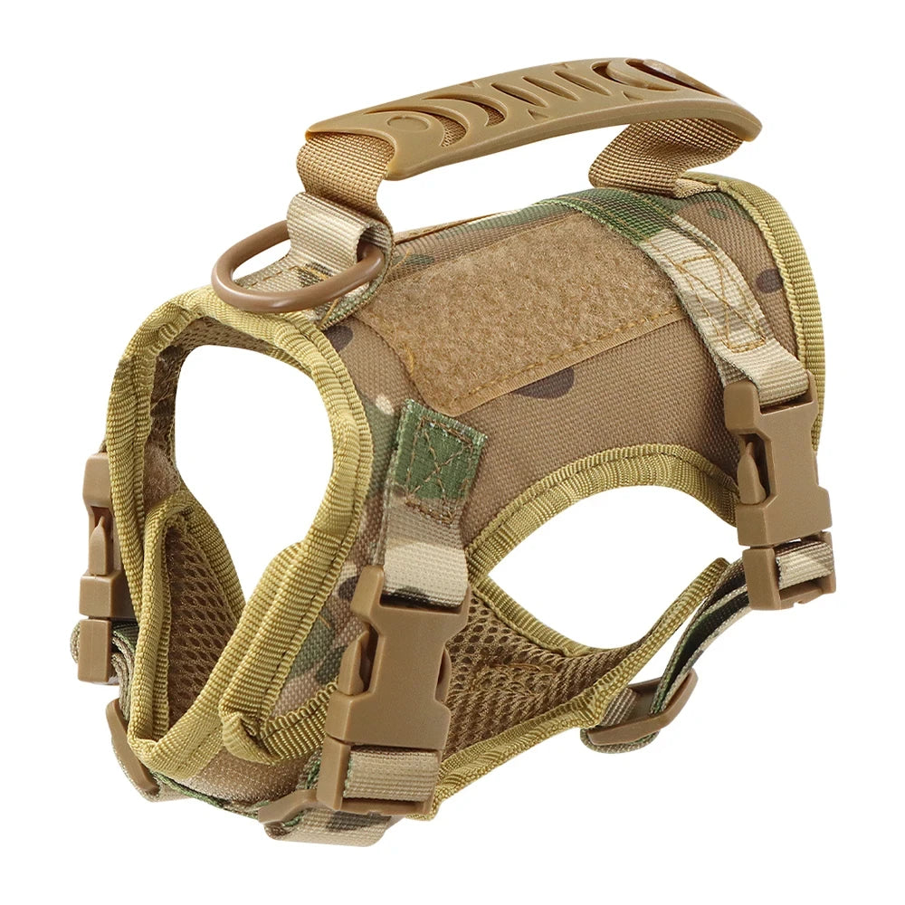 Petavel Tactical Cat Harness With Adjustable Padded Mesh Vest