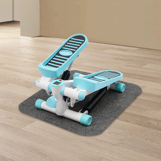 Mini Stepper With Resistance Bands Hydraulic Quiet Fitness Machine