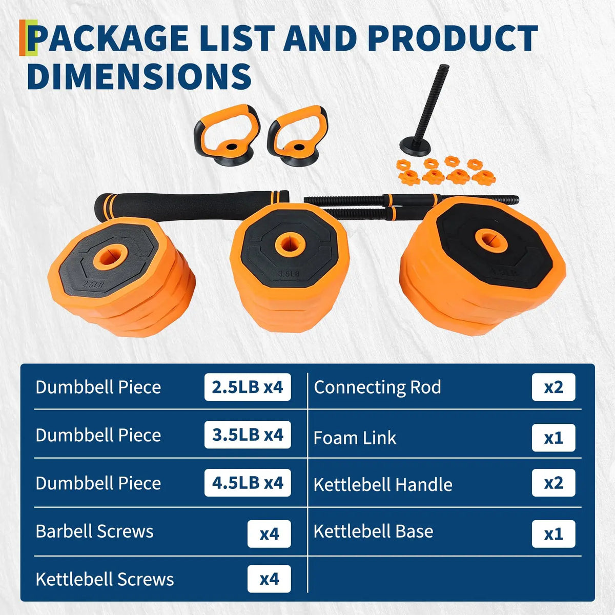 Adjustable Dumbbell Set With Connector For Home Gym Training