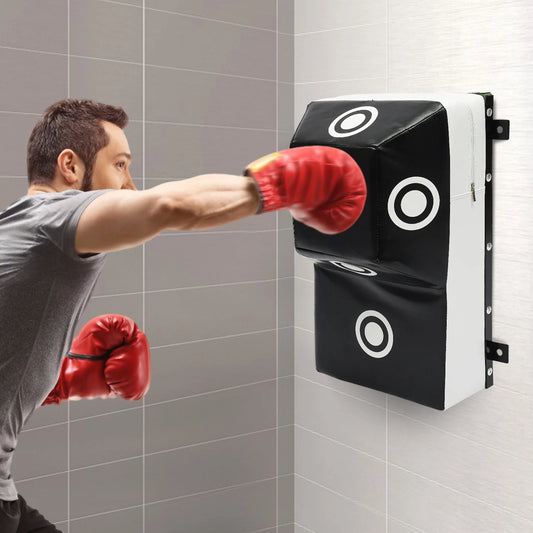 Wall Mounted Boxing Training Punch Pad With Heavy Duty Steel Frame
