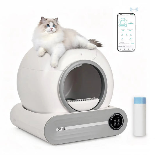 DOEL Smart Automatic Self Cleaning WiFi Cat Litter Box