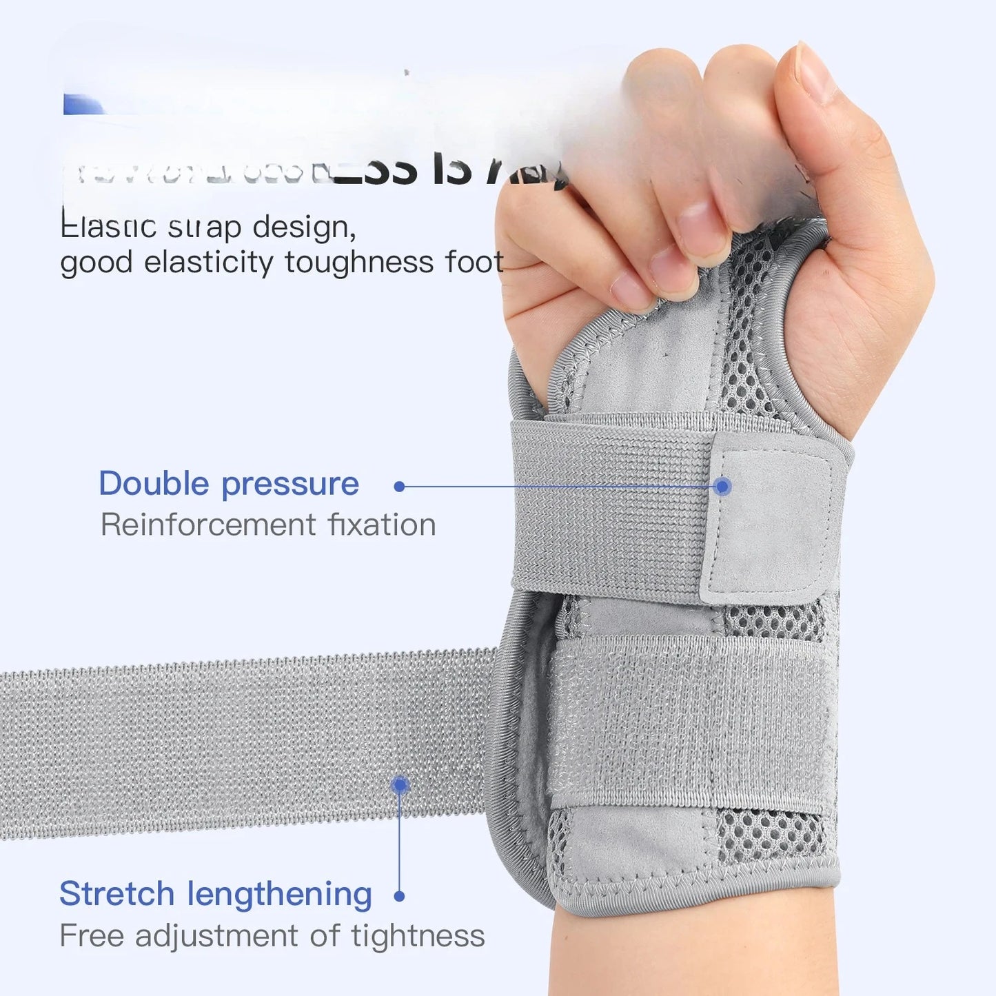 Wrist Support Brace With Splints For Carpal Tunnel Pain Relief
