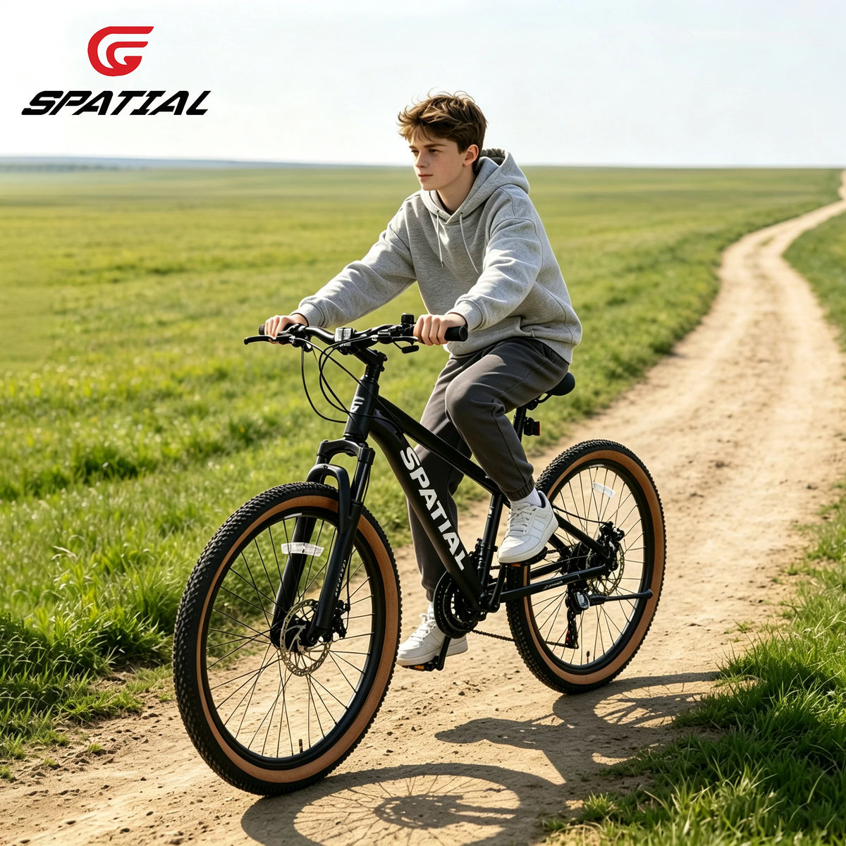 Spatial MT24FS 21 Speed Aluminum Hardtail Mountain Bike