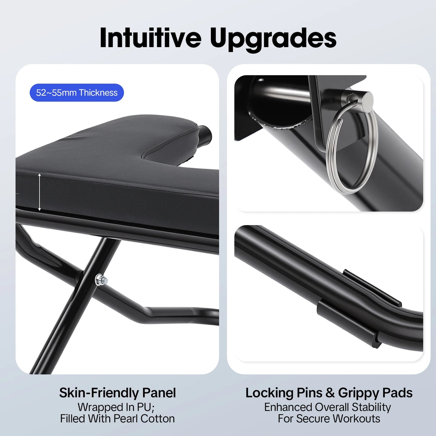 Inversion Chair For Home Gym With PU Cushion Anti Slip