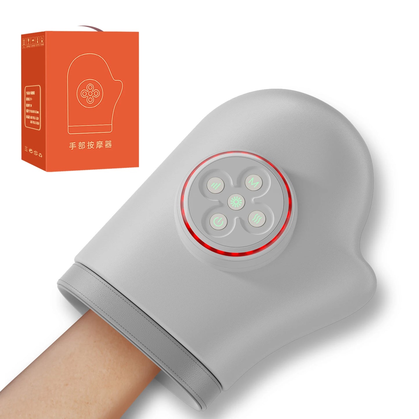 LEERCON Portable Hand Massager With 1800mAh Battery And 6 Modes