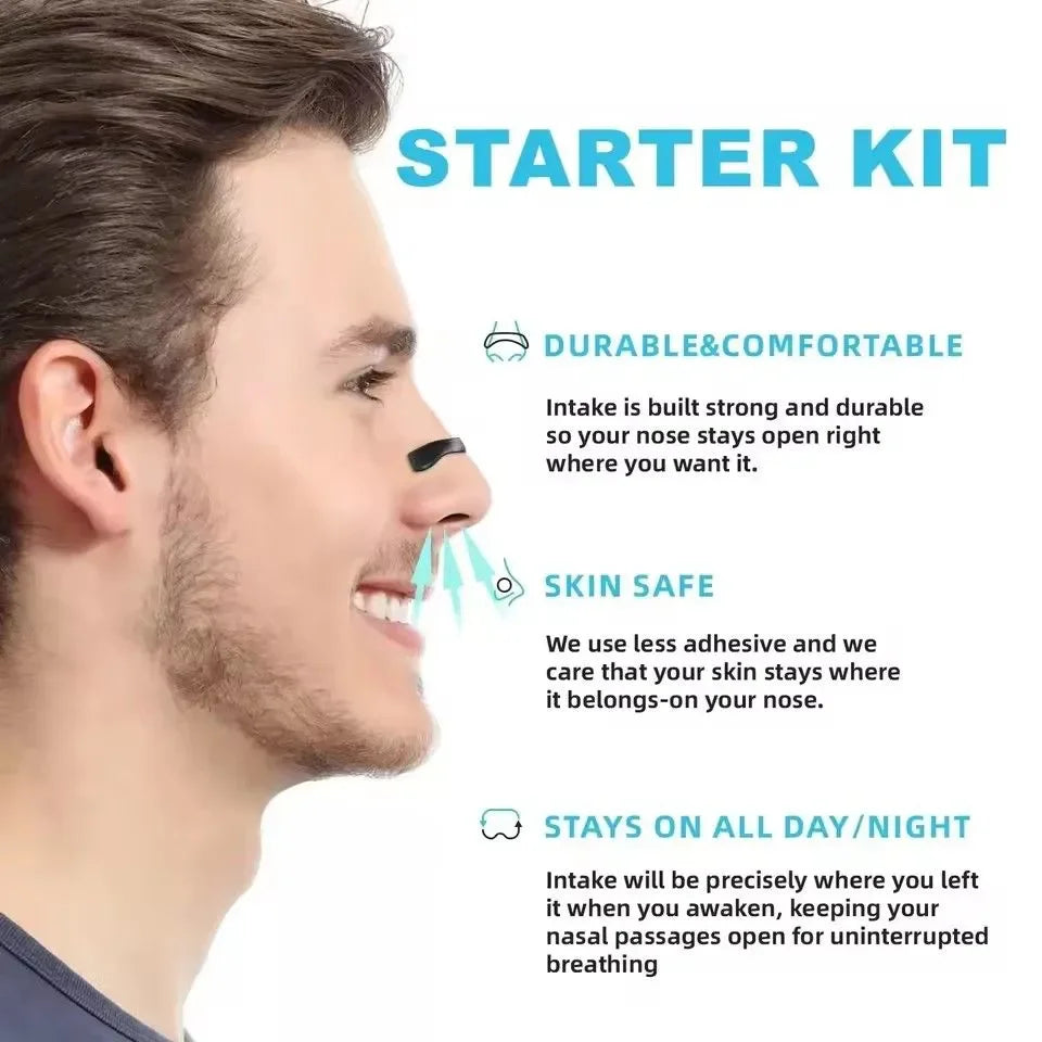 Wake Up Refreshed Magnetic Nasal Breathing Aid For Snore Relief