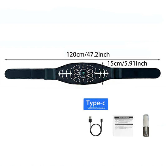 Brangdy Electronic Abdominal Toning Belt EMS Muscle Stimulator