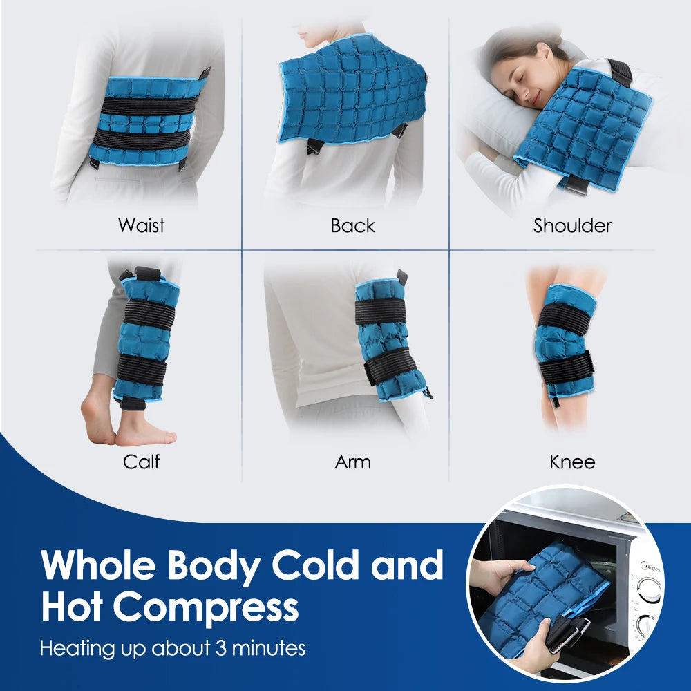 Moajaza Reusable Ice Pack For Knee Cold Hot Therapy
