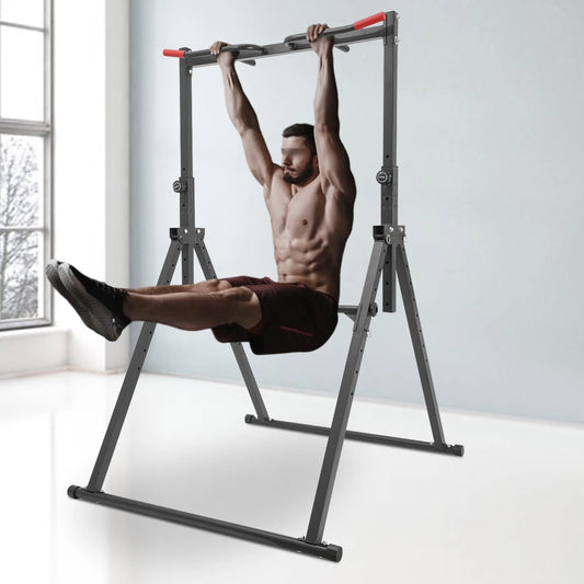Power Tower Chin Up Dip Station For Home Gym 440Lbs