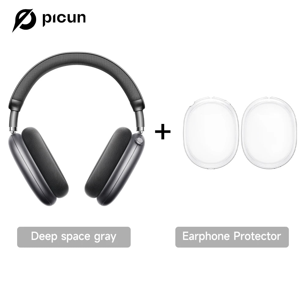 Picun F8 Pro Wireless Headphones Featuring Active Noise Cancellation