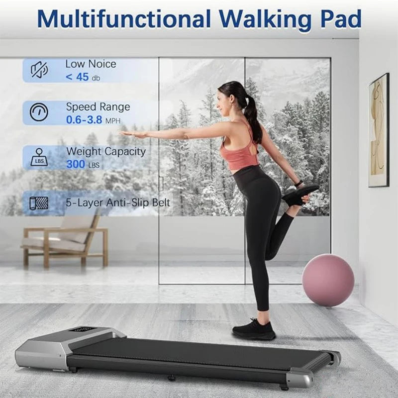 Superun 2in1 Treadmill 2.5HP For Home Use With LCD Display