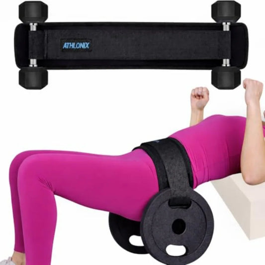 Hip Thrust Belt For Weights Dumbbells And Kettlebells With Padding
