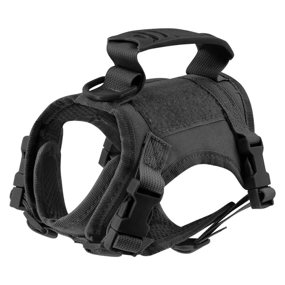 Petavel Tactical Cat Harness With Adjustable Padded Mesh Vest