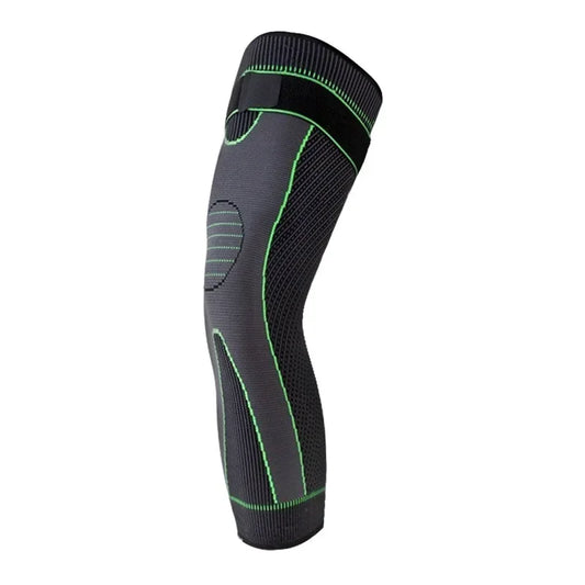 Long Leg Knee Support Sleeve Compression Brace For Running